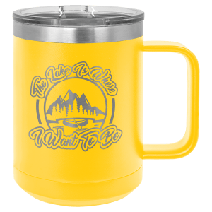 Stainless Steel Insulated Mug with Slider Lid