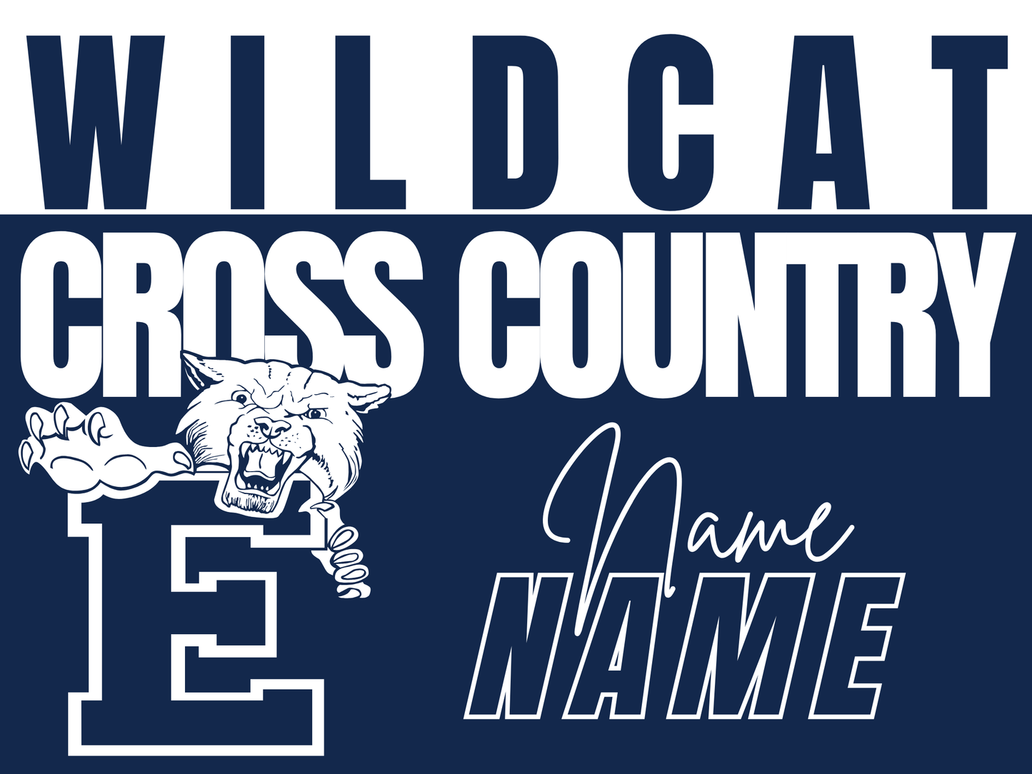 Enterprise High School School Yard Sign
