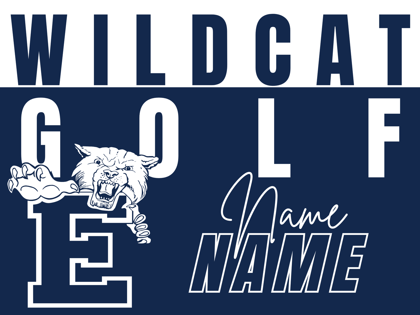 Enterprise High School School Yard Sign