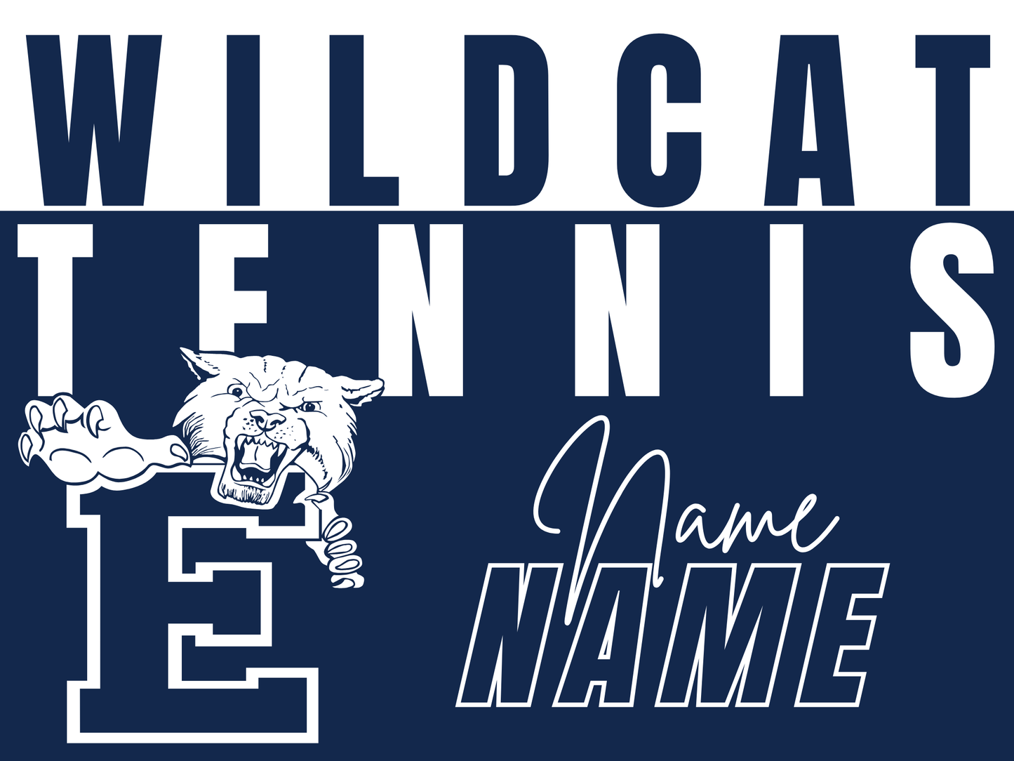 Enterprise High School School Yard Sign
