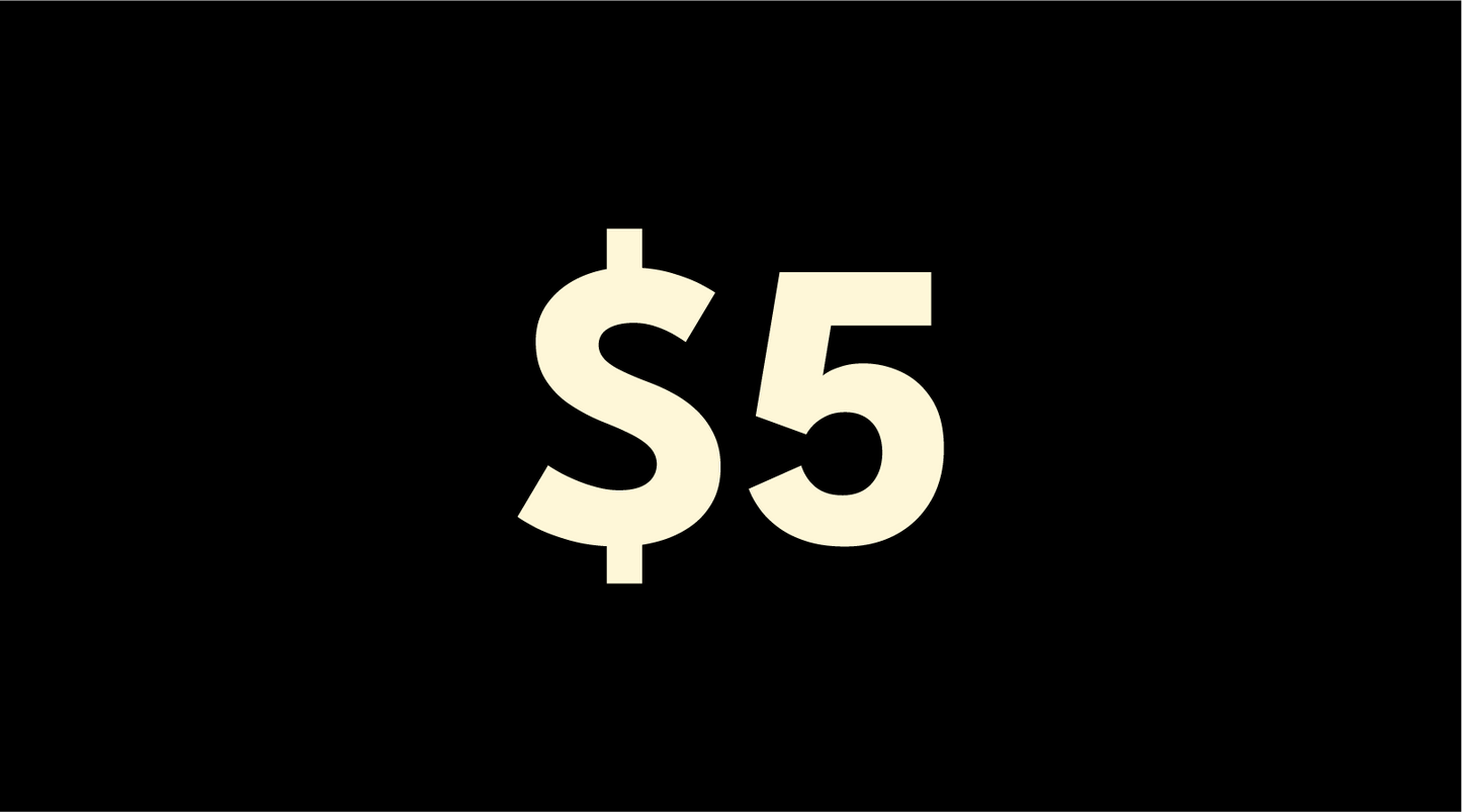 Block Style Pricing Magnet