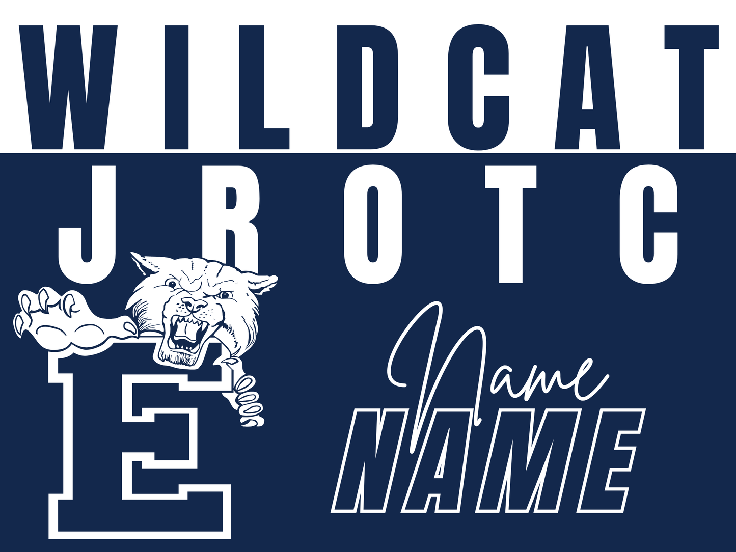 Enterprise High School School Yard Sign