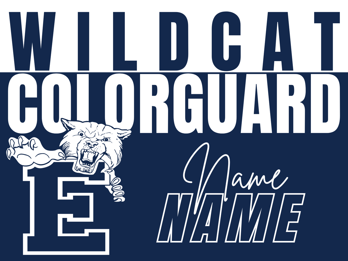 Enterprise High School School Yard Sign