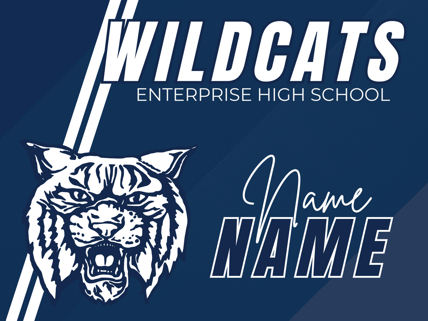 Enterprise High School School Yard Sign