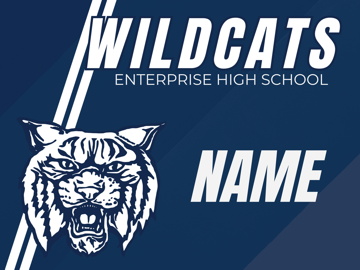 Enterprise High School School Yard Sign