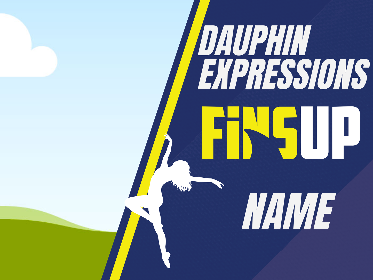 Dauphin Jr High School Yard Sign