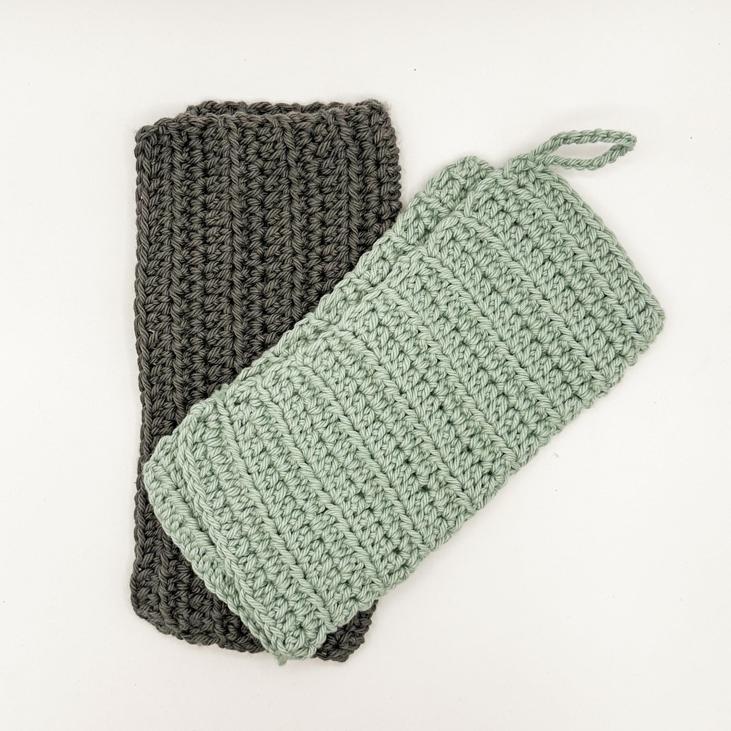 Crocheted Dishcloth Set of 2