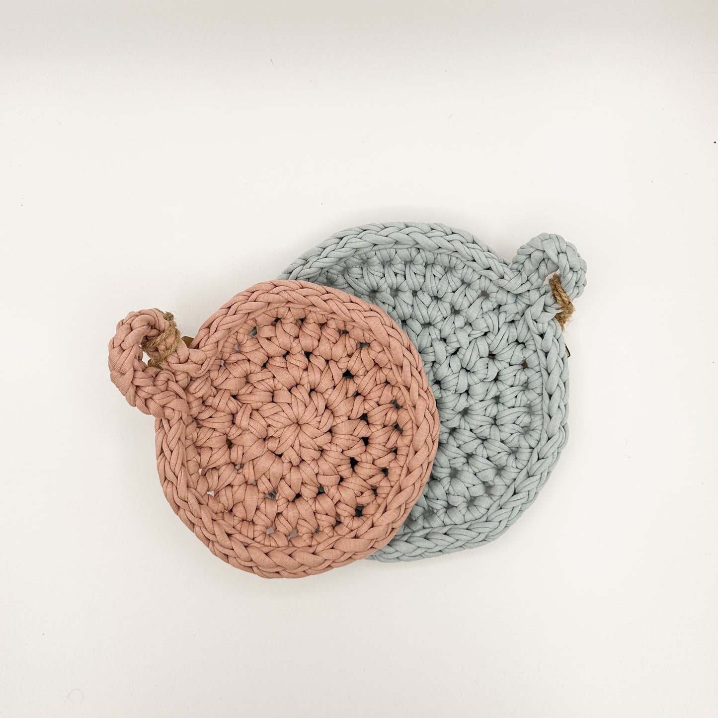 Crocheted Trivet Set of 2 (Round)