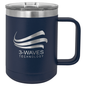 Polar Camel 15 oz. Stainless Steel Vacuum Insulated Mug with Slider Lid